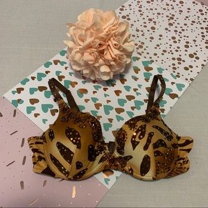 Marciano’ Push Up Jewelled Bra